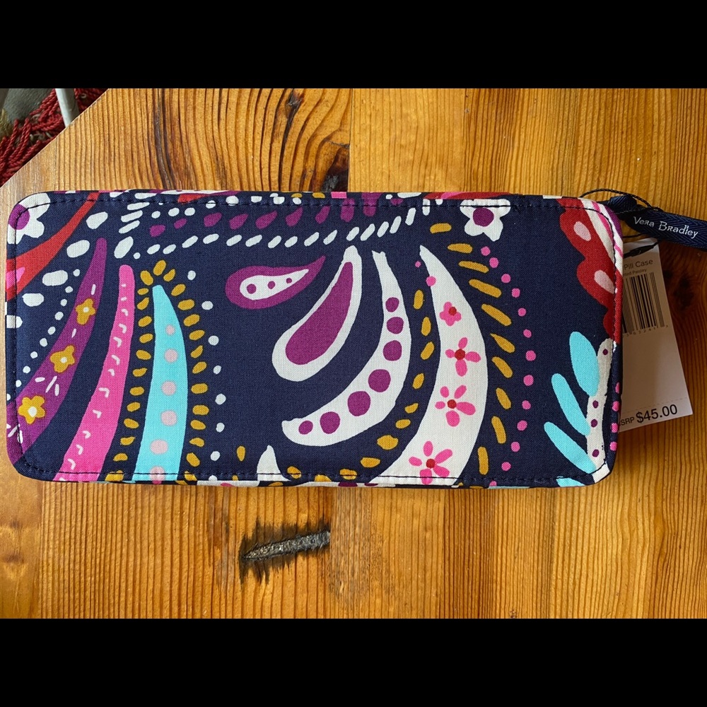 Vera Bradley Large Travel Pill Case